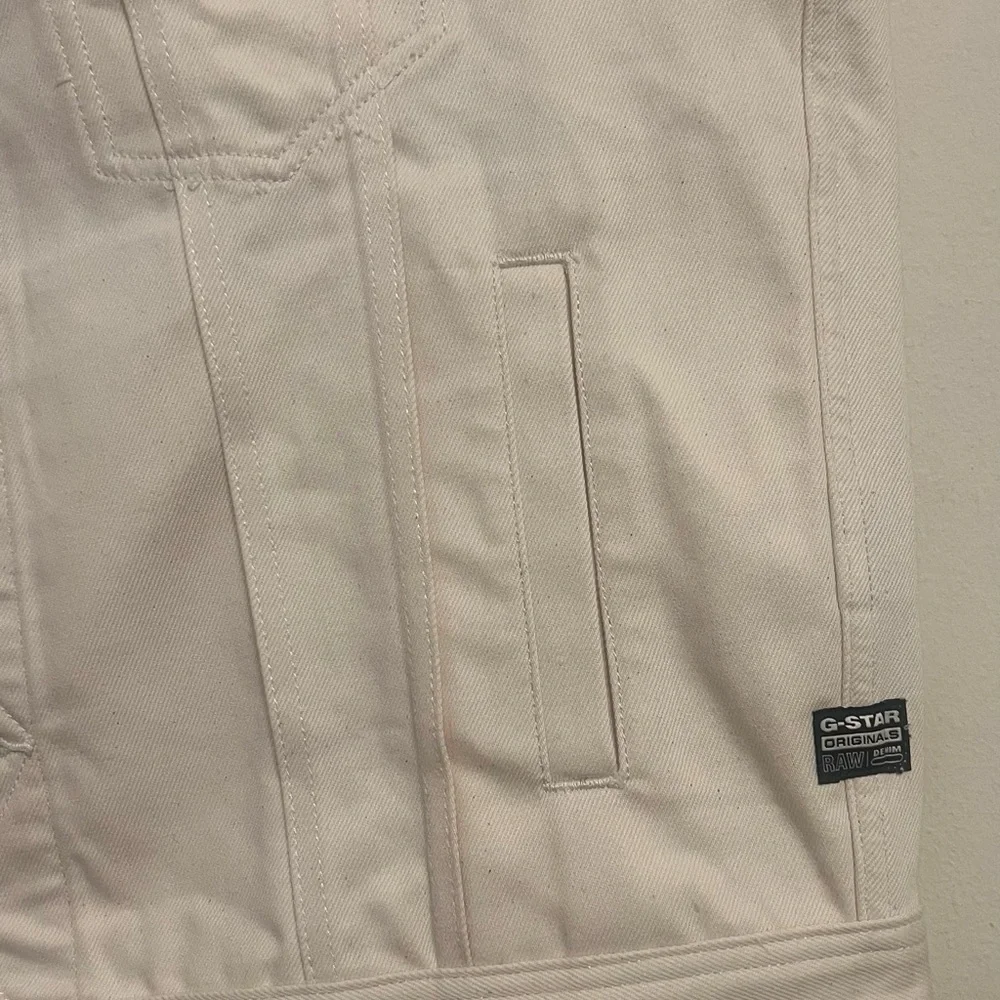 G Star Oversized Denim Vest Size Small New
